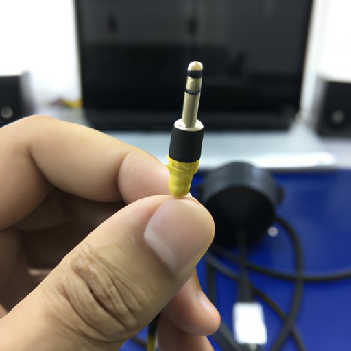 Use a 3.5mm Audio Cable