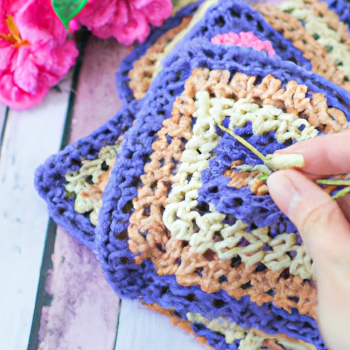 A Warm and Cozy Granny Square Blanket: A Crochet Tutorial