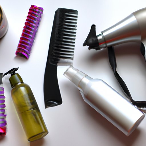 Gather Necessary Supplies and Prepare Hair for Styling