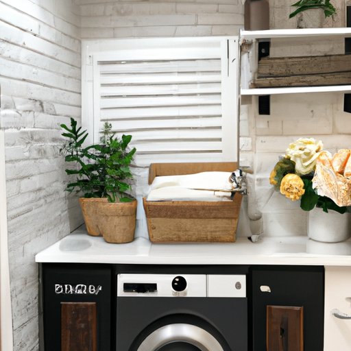 Utilizing Wall Space: How to Maximize Storage and Style in a Small Laundry Room