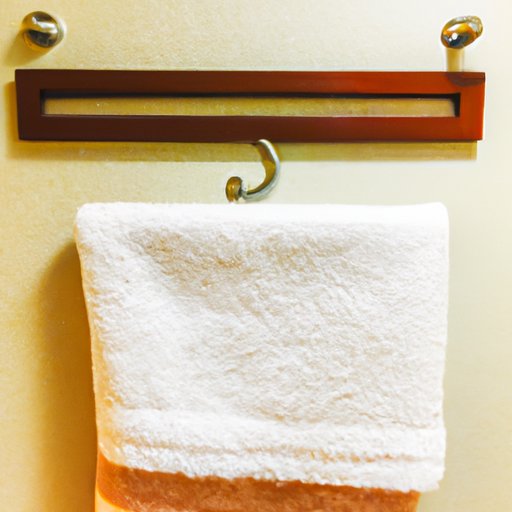 Hang Towels on Wall Hooks or Racks for Easy Accessibility