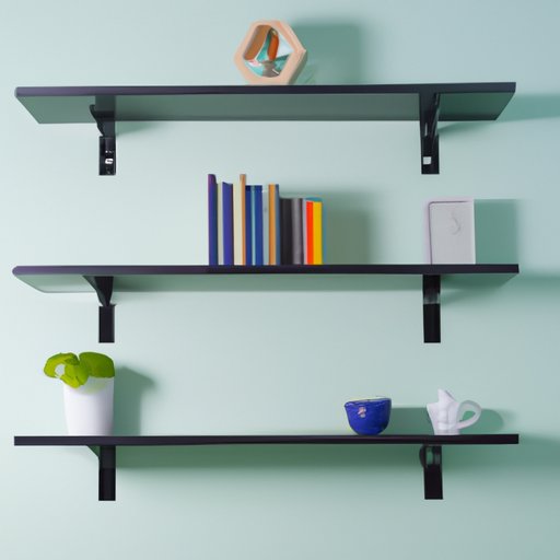 Hang Floating Shelves for a Creative Look