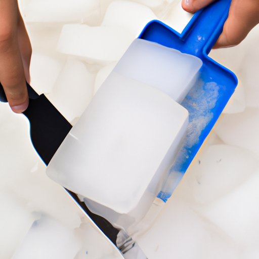 Removing Ice with a Spatula