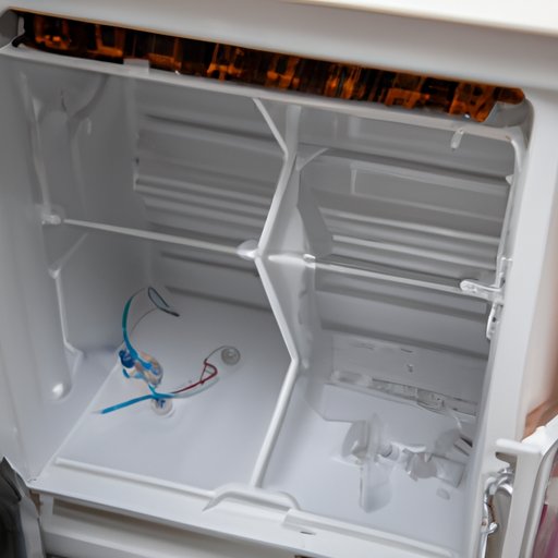 Clean and Dry the Inside of the Mini Fridge Freezer Before Plugging Back In