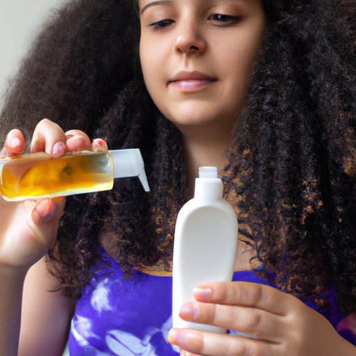 Using Natural Products to Detangle Curly Hair