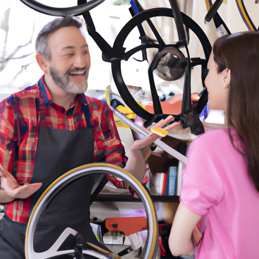 Ask for Advice from a Bike Shop Expert