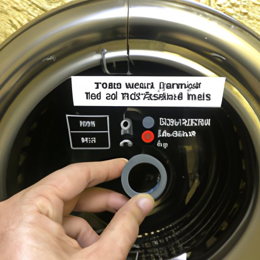 2. Shut Off the Water Supply to the Washer and Dryer
