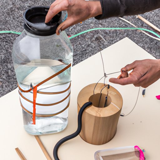 Demonstrating How to Construct a DIY Water Distiller