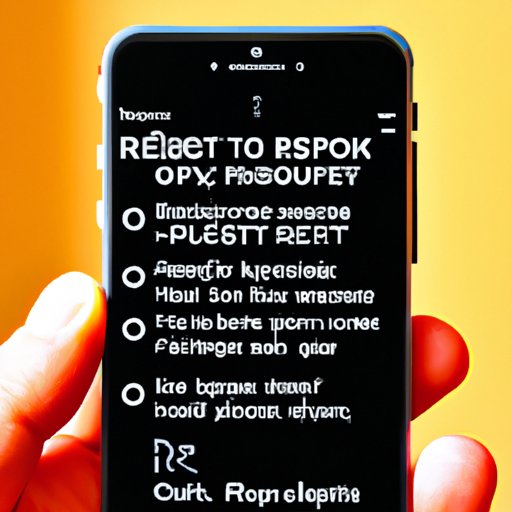 Tips for a Smooth Factory Reset of Your iPhone