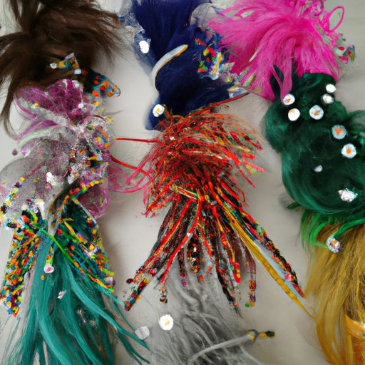 Get Creative with Hair Tinsel: Different Styles and Designs