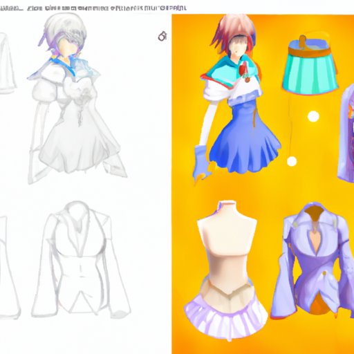 How to Use Color and Shading to Create Detailed Anime Clothing