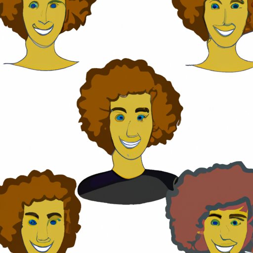 Creative Ways to Style Curly Hair for Male Characters in Your Drawings