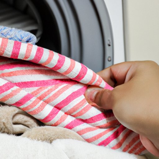 Place Towels in the Dryer to Absorb Moisture