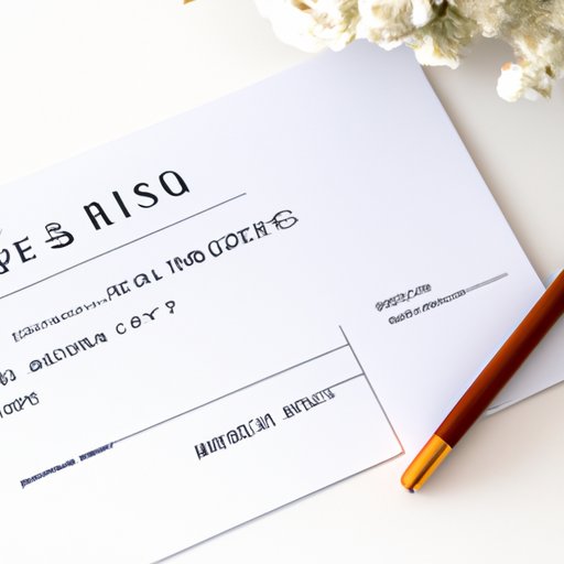 How to Fill Out a Wedding RSVP Card Without Making a Mistake