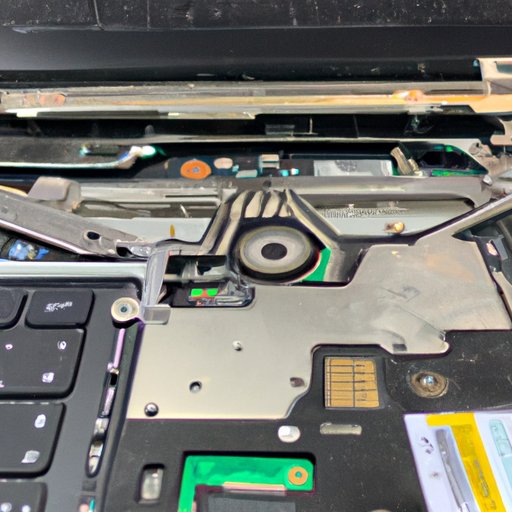 Identify the Components Inside the Laptop