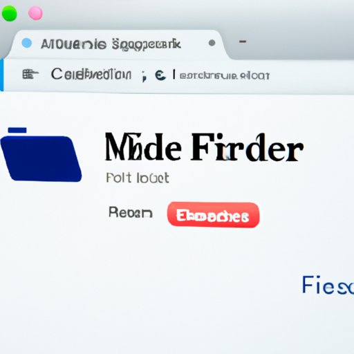 Utilizing Finder to Locate Storage Space on Mac