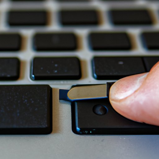 Troubleshooting a Sticky Key on a Laptop Keyboard