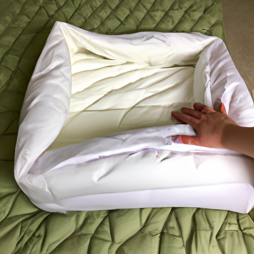 The Easiest Way to Fold a Comforter
