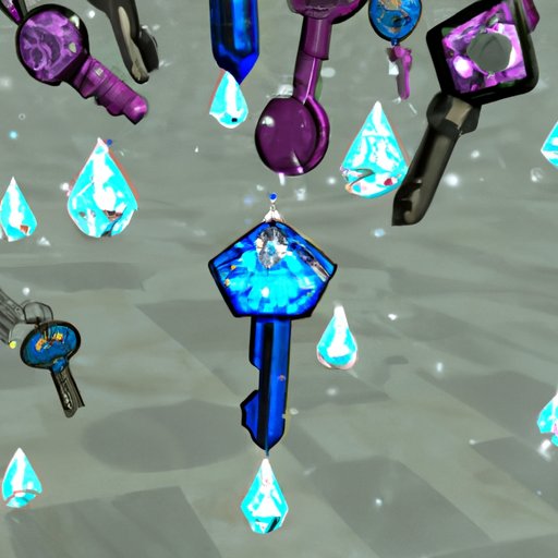 Finding Diamond Keys as Random Drops