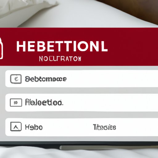 Sign Up for Email Notifications from Hotels