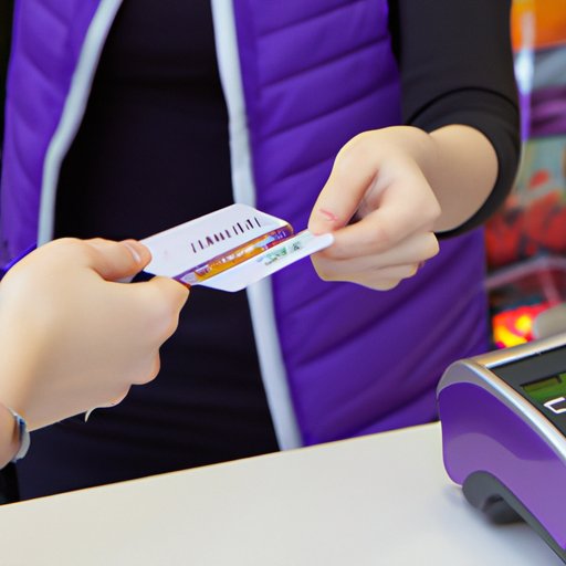 Exchange the Visa Gift Card for Cash at a Local Store