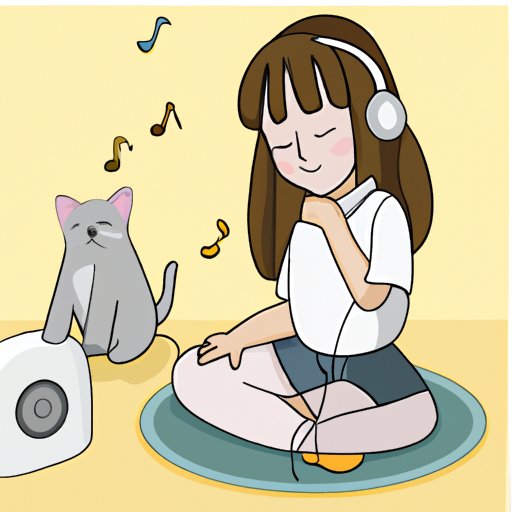 Play Calming Music to Soothe and Encourage the Cat to Come Out