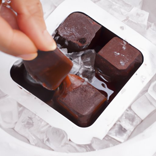 Freezing the Chocolate with an Ice Cube