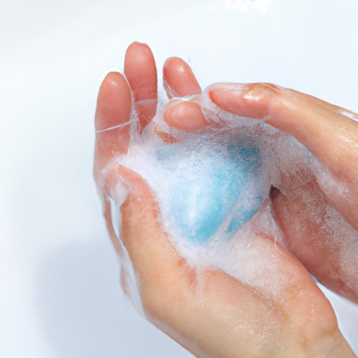 Hand Washing with Gentle Detergent