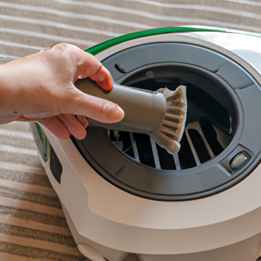 Vacuuming the Dryer After Each Use