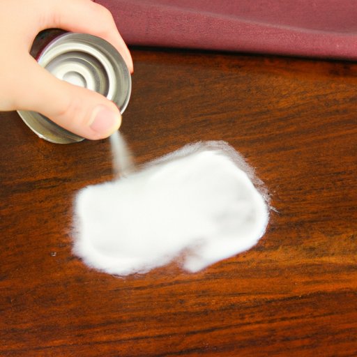 Step 4: Sprinkle Baking Soda onto the Stain
