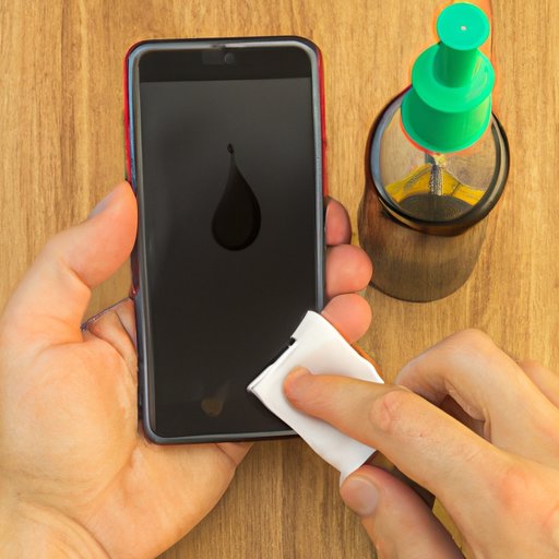 Step 5: Rubbing Alcohol Can Be Used to Clean the Liquid from the Phone
