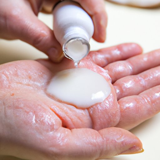 Applying Olive Oil or Coconut Oil to the Skin
