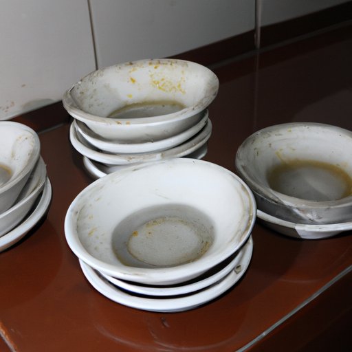 Place Bowls of White Vinegar or Coffee Grounds Around the Kitchen