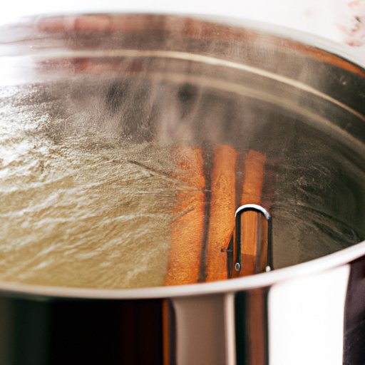 Boil Water and Cinnamon Sticks