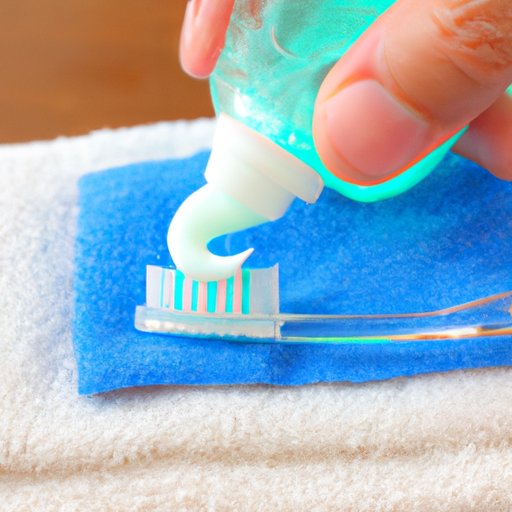 Use a Microfiber Cloth and Toothpaste