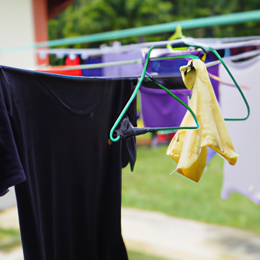 Hang Clothes Outside to Air Dry