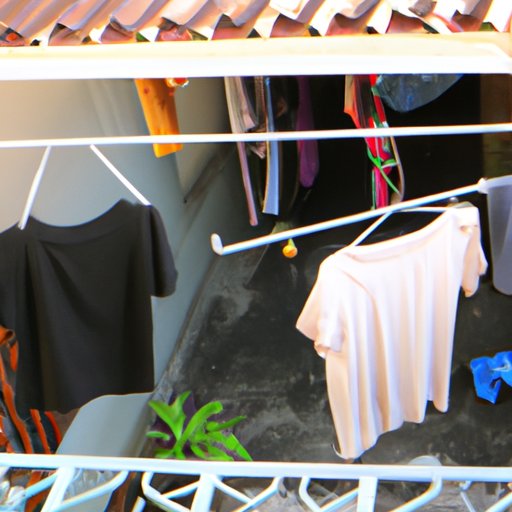 Hang Clothes Outside to Air Dry