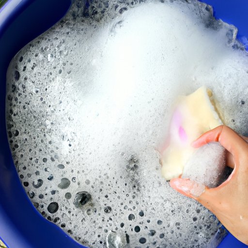 Soak in Warm Water with Detergent