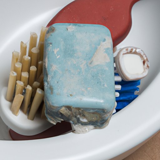 Scrub with an Old Toothbrush and Soap
