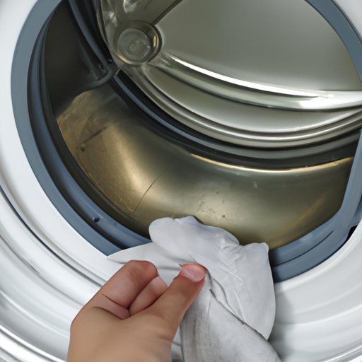 Wipe Down the Inside of the Dryer with White Vinegar