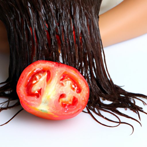 Wash Hair with Tomato Juice