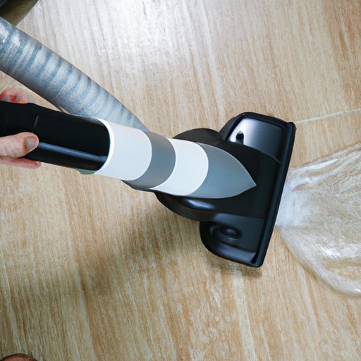 Use a Vacuum Cleaner to Suck Out the Water