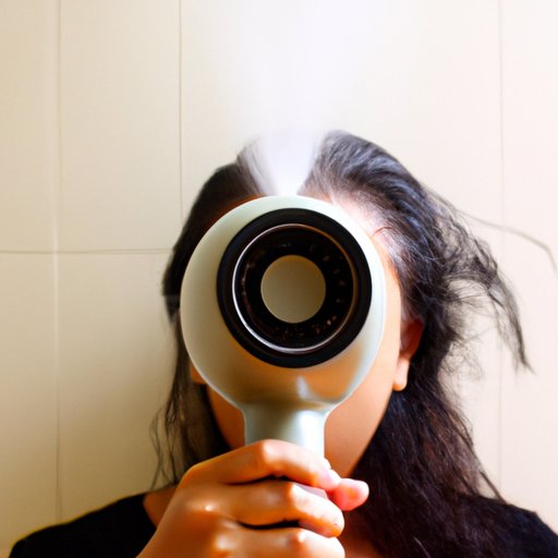 Use a Hairdryer to Blow Out the Water
