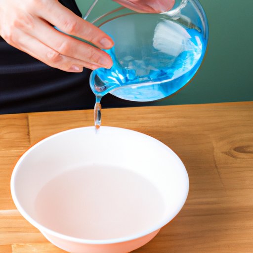 Using a Mixture of Water and Vinegar