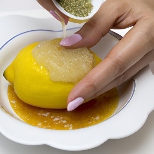 Apply a Paste Made from Lemon Juice and Salt