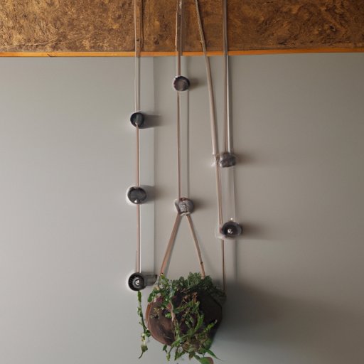 Create a Custom Plant Hanger for the Ceiling
