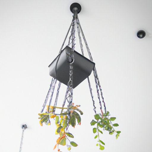 Use Hooks and Chain to Hang a Plant from the Ceiling