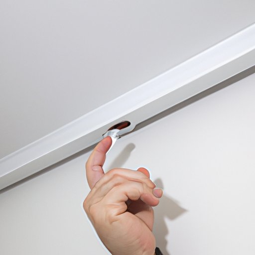 Install a Sliding Ceiling Panel