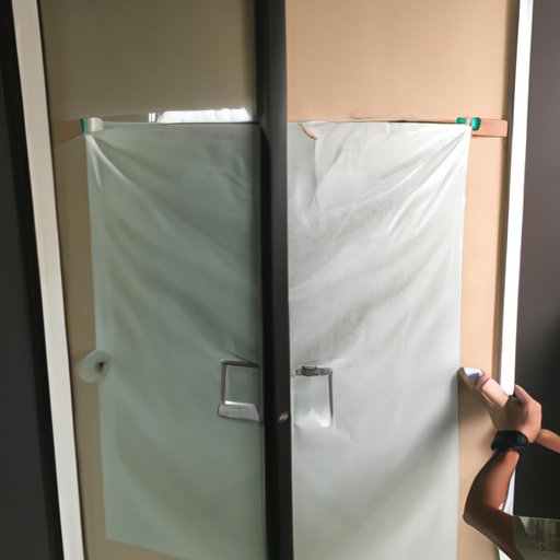 Install a Mirror Covering the Door