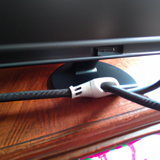 Use Cord Covers to Conceal TV Cords